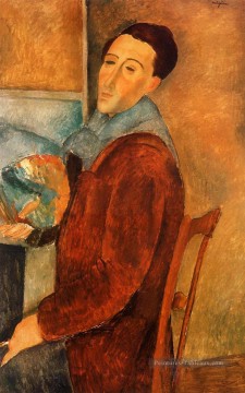 autoportrait 1919 Amedeo Modigliani Peinture à l'huile